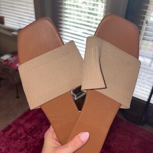 Elegant Tan Women's Sandals